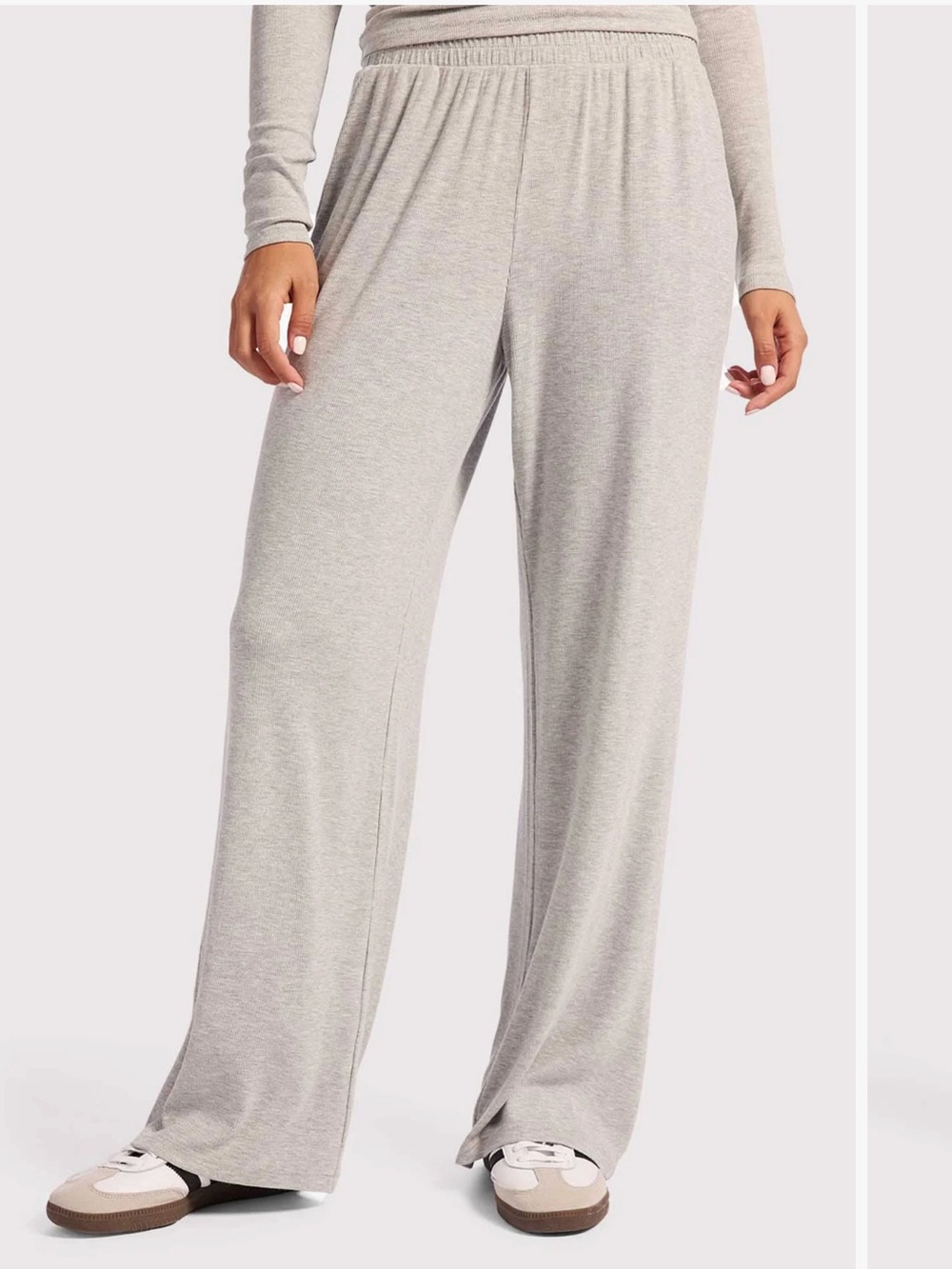 Nuuds slinky rib lounge pant